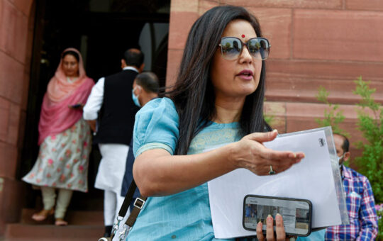 The Ethics Committee has approved a report recommending Mahua Moitra's ouster from the Lok Sabha.