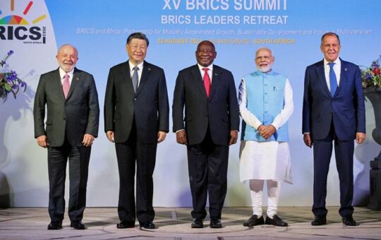 Pakistan has applied to join the BRICS.